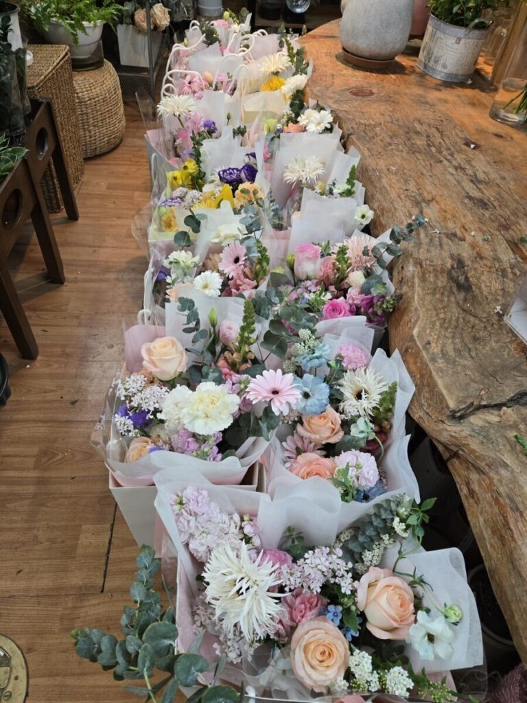 행사꽃다발, 단체 꽃다발 주문